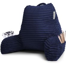 Clara Clark Reading Pillow for Bed Adult – Back Pillow for Sitting in Bed, Stand