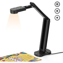 THUSTAR 8MP Document Camera & Webcam 4K with Dual Microphones, USB Visualiser A3
