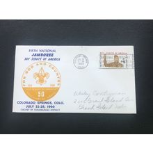 ICOLLECTZONE US Boy Scout Cover 50th Jamboree Anniversary (F400)
