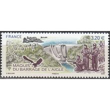 France 2016 Michel 6512 Neuf ** Cote (????) ?.?? € Maquis du barrage de l'Aigle