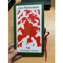 2004 1ST EDITION JAN PIENKOWSKI THE FIRST NOEL XMAS CAROUSEL HARDBACK BOOK (P3)