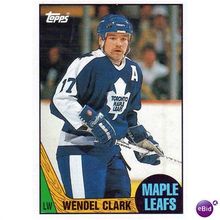 1987 Topps Wendel Clark