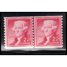 1055 2c Thomas Jefferson Barely Clears MNH CLP QA0030