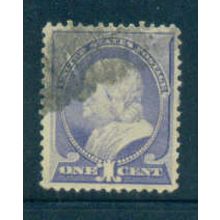 Used 212 1c Benjamin Franklin Fine M01372