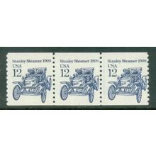 2132 12c Stanley Steamer Fine MNH Dry Gum PNC 1/3 W0376