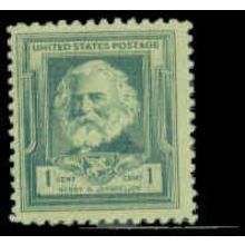 864 1c Henry Longfellow Fine MNH M08306