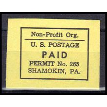 Used Revenue Permit Shamokin, PA. E1910