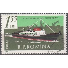 România 1961 Michel 1976 O Cote (2009) 0.20 Euro Remorqueur N. Cristea