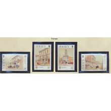 Jersey Stamps Scott #532 To 535, Mint Never Hinged