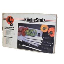 KucheStolz 6-piece Cutlery Set Plus Cutting Board