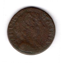 Great Britain. William & Mary. Farthing 1694. "No cross bars" dy16420