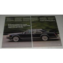 1984 Lincoln Continental Mark VII Ad - We Suggest