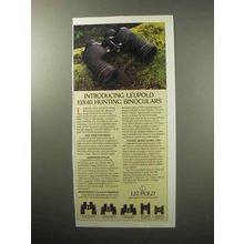 1987 Leupold 10x40 Hunting Binoculars Ad