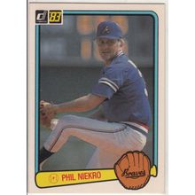 1983 Donruss Phil Niekro baseball card #97 -HOF- Braves