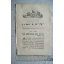 1842 Act of Parliament: advances bona fide to Agents intrusted with Goods