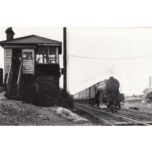 Bradbury Station Signal Box Durham Original Train Railway Old Photo