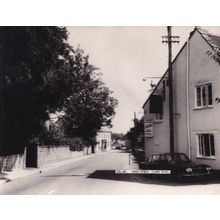 High Street Curry Rivel Somerset Pub Bar Snacks Sign RPC Postcard