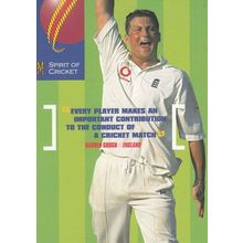 Darren Gough 2002 Lords Spirit Of Cricket Match Souvenir Postcard