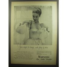 1952 Warner's Bras Ad - You're subject to change.. with plenty of notice