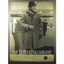 1960 Zero King Coat Advertisement - New Zero King Goal-Coat
