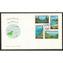 Guernsey Views 4v FDC 1976 SG#141-144 Sc#137-140