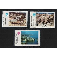 Turkish Cyprus Tourism 3v 1988 MNH SG#230-232