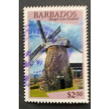 Barbados 2015 Windmills SG 1434. $2 50c Morgan Lewis Windmill