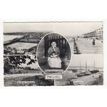 Multiview of Pwllheli Postcard 1962 RP Caernarfonshire Wales