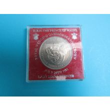 GB 1981 Royal Wedding Charles & Diana Commerotive Crown Cased
