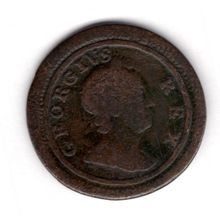Great Britain. George I. Farthing 1719. dy17814