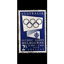 AUSTRALIEN AUSTRALIA [1954] MiNr 0250 ( OO/used ) Olympiade
