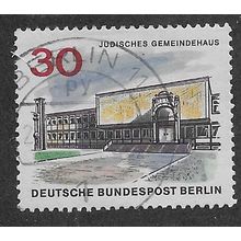 BERLIN -1965 20pf 'NEW BERLIN- PHILHARMONIC HALL' FINE USED (EBID63-197)