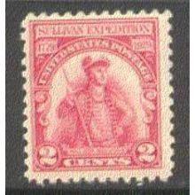 657 2c General John Sullivan Fine MNH Q0928