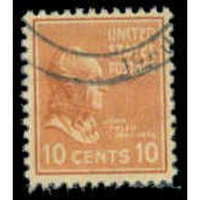 Used 815 10c John Tyler Fine M07929