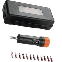 1/4" Drive Torque Screwdriver Wrench Set | 10-70 in-lbs Torque Adjustment Ra...