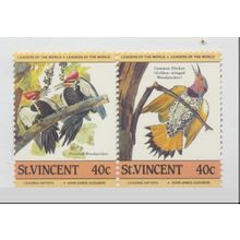 St. Vincent Stamp Scott #808, Mint Never Hinged, Birds Pair