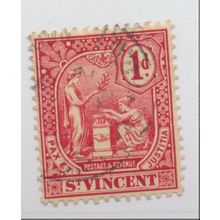 St. Vincent Stamp Scott #91, Used