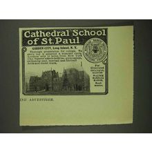 1908 Cathedral School of St. Paul Ad