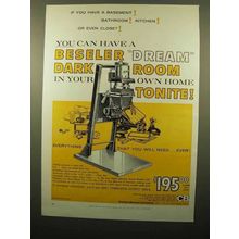1960 Beseler 23C Enlarger Ad - Dream Dark Room