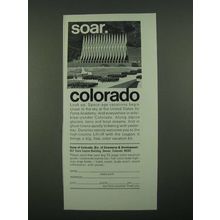 1970 Colorado Tourism Ad - Soar - U.S. Air Force Academy