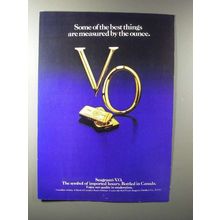 1980 Seagram's V.O. Canadian Whisky Ad - Measured