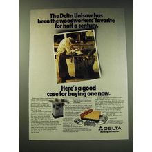 1987 Delta Unisaw Ad - The Delta Unisaw has been the woodworkers favorite