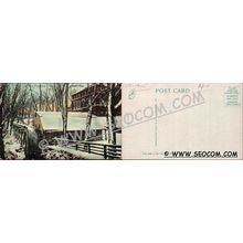 CT New London Postcard Old Town Mill Built 1650 ct_box4~1945