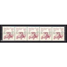 2125a 5.5c Star Route Truck Fine MNH Dry Gum PNC 1/5 X0478