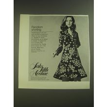 1974 Saks Fifth Avenue Dress Ad - Random Shirting