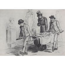 London Museum Victorian Removing A Statue Ceremony Postcard