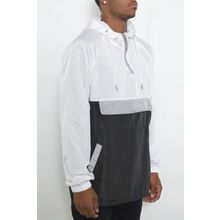 Color Block Anorak Jacket Pullover Windbreaker