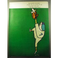 1960 The New York Times Advertisement - art by Tomi Ungerer - In every field