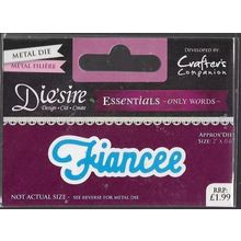 Crafter's Companion. Die'Sire. Fiancee Die. Die Cutting Cardmaking Scrapbooking