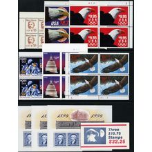 HIGH VALUES Discounted Postage Collection Face Value $490.45 - Stuart Katz